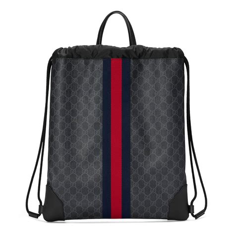 buy gucci mens backpack|gucci drawstring backpack for men.